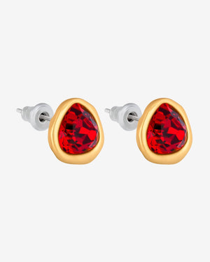Austrian Crystal Stud Earrings earrings Vinty Jewelry