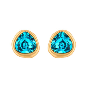 Austrian Crystal Stud Earrings earrings Vinty Jewelry