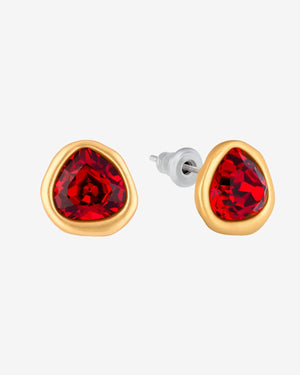 Austrian Crystal Stud Earrings earrings Vinty Jewelry