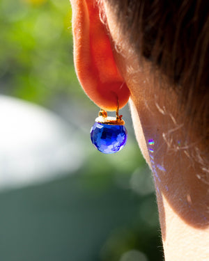 Elegant Austrian Crystal Earrings Earrings Vinty Jewelry