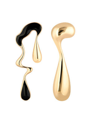 Melting Mismatched Earrings earrings Vinty Jewelry