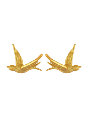 Swallow Stud Earrings earrings Vinty Jewelry