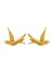 Swallow Stud Earrings earrings Vinty Jewelry Gold 