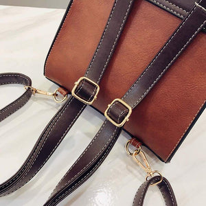 Bumblebee Leather Backpack bag Vinty Jewelry