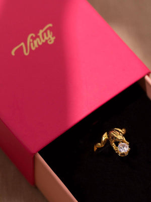 Charming Frog Ring Vinty Jewelry