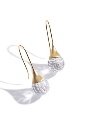 Crystal Teardrop Earrings earrings Vinty Jewelry
