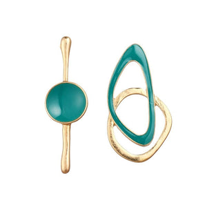 Mismatched Abstract Drop Earrings earrings Vinty Jewelry