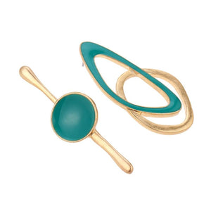Mismatched Abstract Drop Earrings earrings Vinty Jewelry