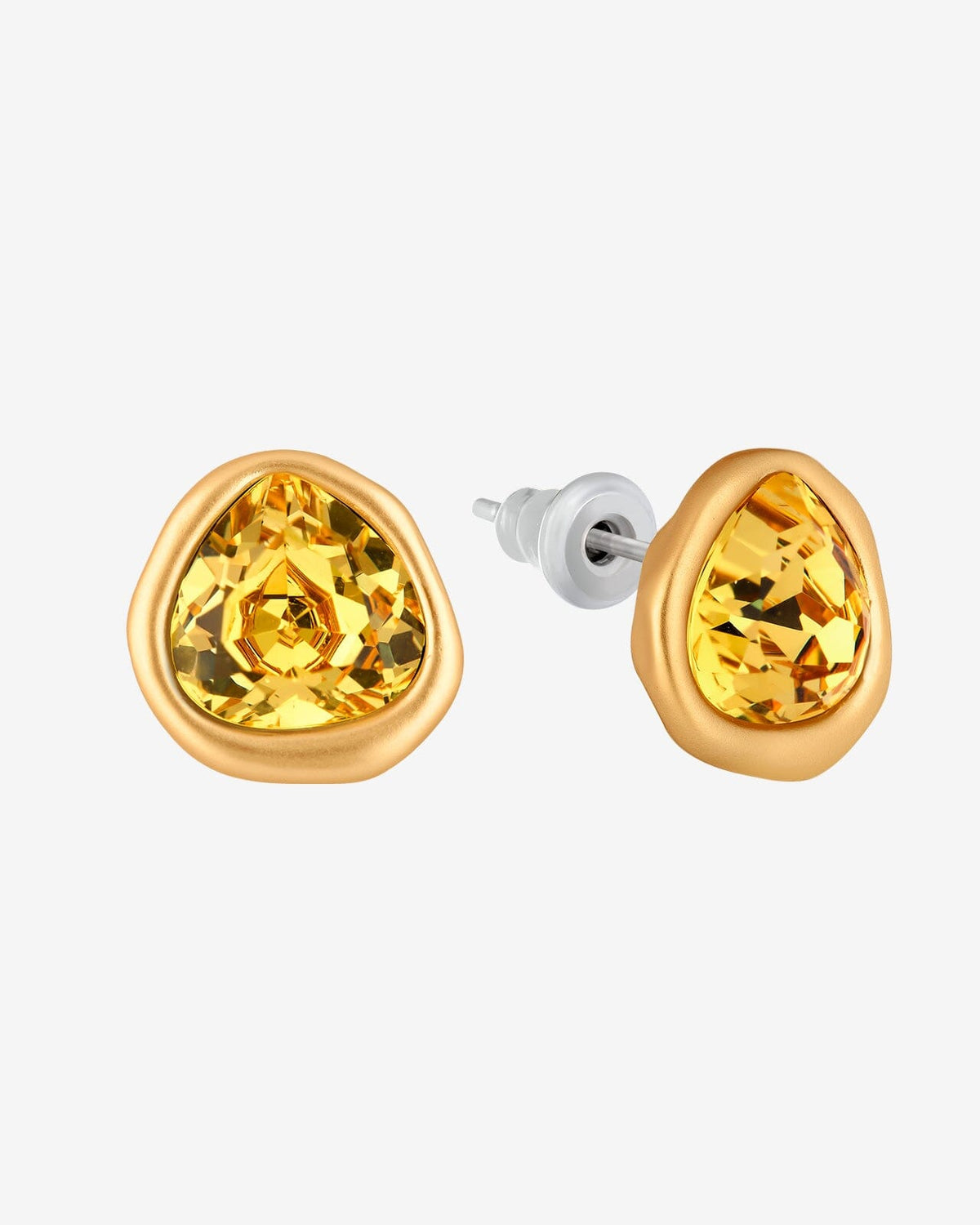 Austrian Crystal Stud Earrings earrings Vinty Jewelry 