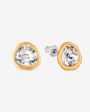 Austrian Crystal Stud Earrings earrings Vinty Jewelry 