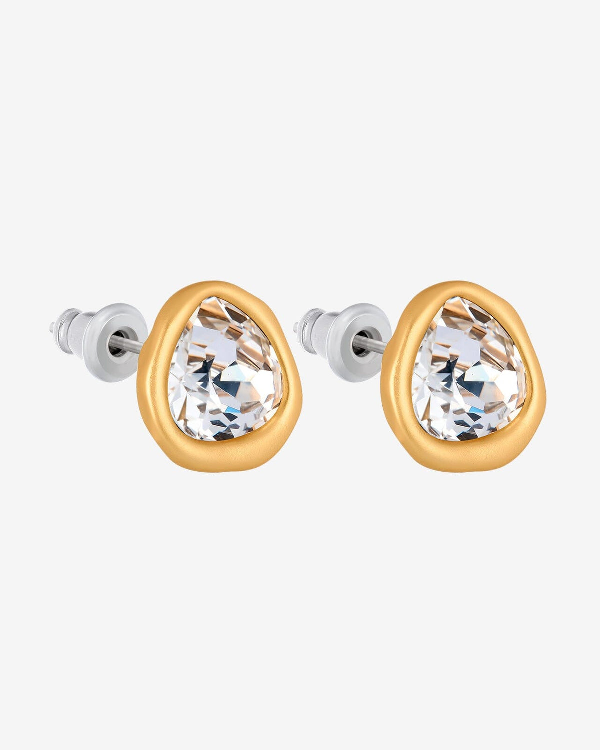 Austrian Crystal Stud Earrings earrings Vinty Jewelry 