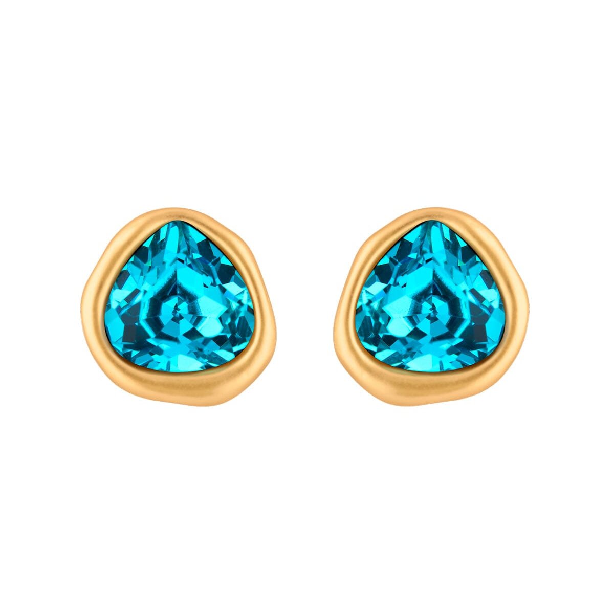 Austrian Crystal Stud Earrings earrings Vinty Jewelry 