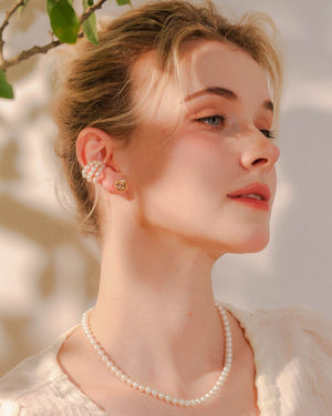 Austrian Crystal Stud Earrings earrings Vinty Jewelry 