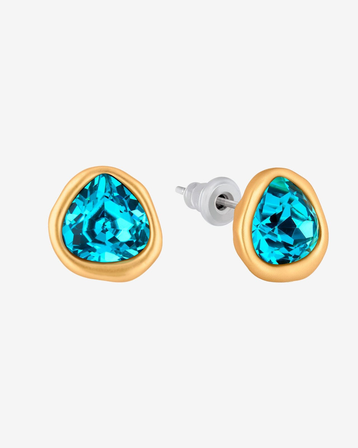 Austrian Crystal Stud Earrings earrings Vinty Jewelry 