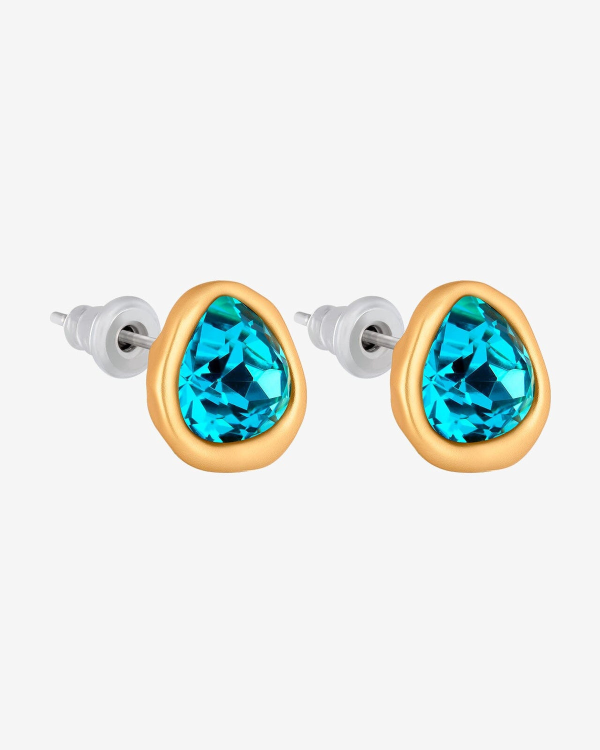Austrian Crystal Stud Earrings earrings Vinty Jewelry 