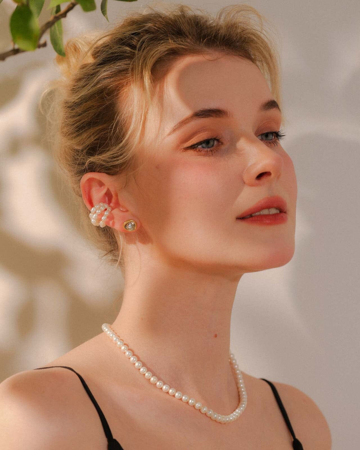 Austrian Crystal Stud Earrings earrings Vinty Jewelry 