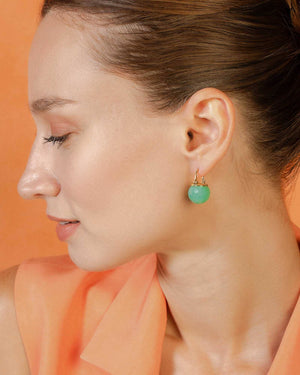 Elegant Austrian Crystal Earrings Earrings Vinty Jewelry 