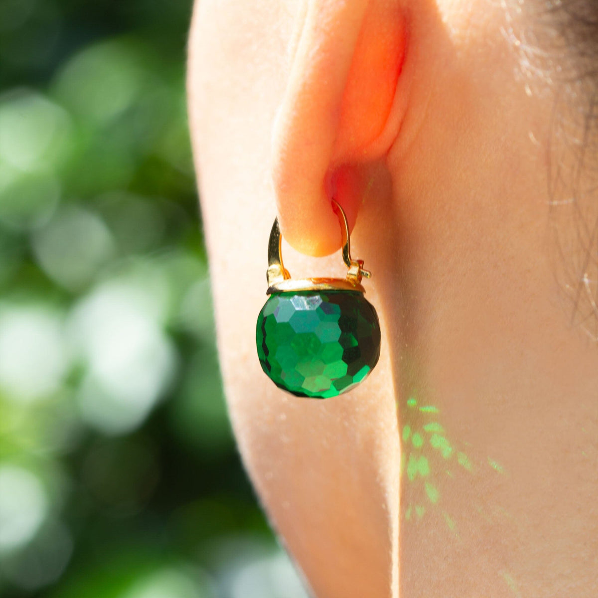 Elegant Austrian Crystal Earrings Earrings Vinty Jewelry 