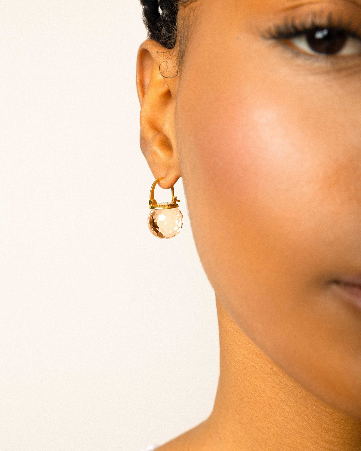 Elegant Austrian Crystal Earrings Earrings Vinty Jewelry 