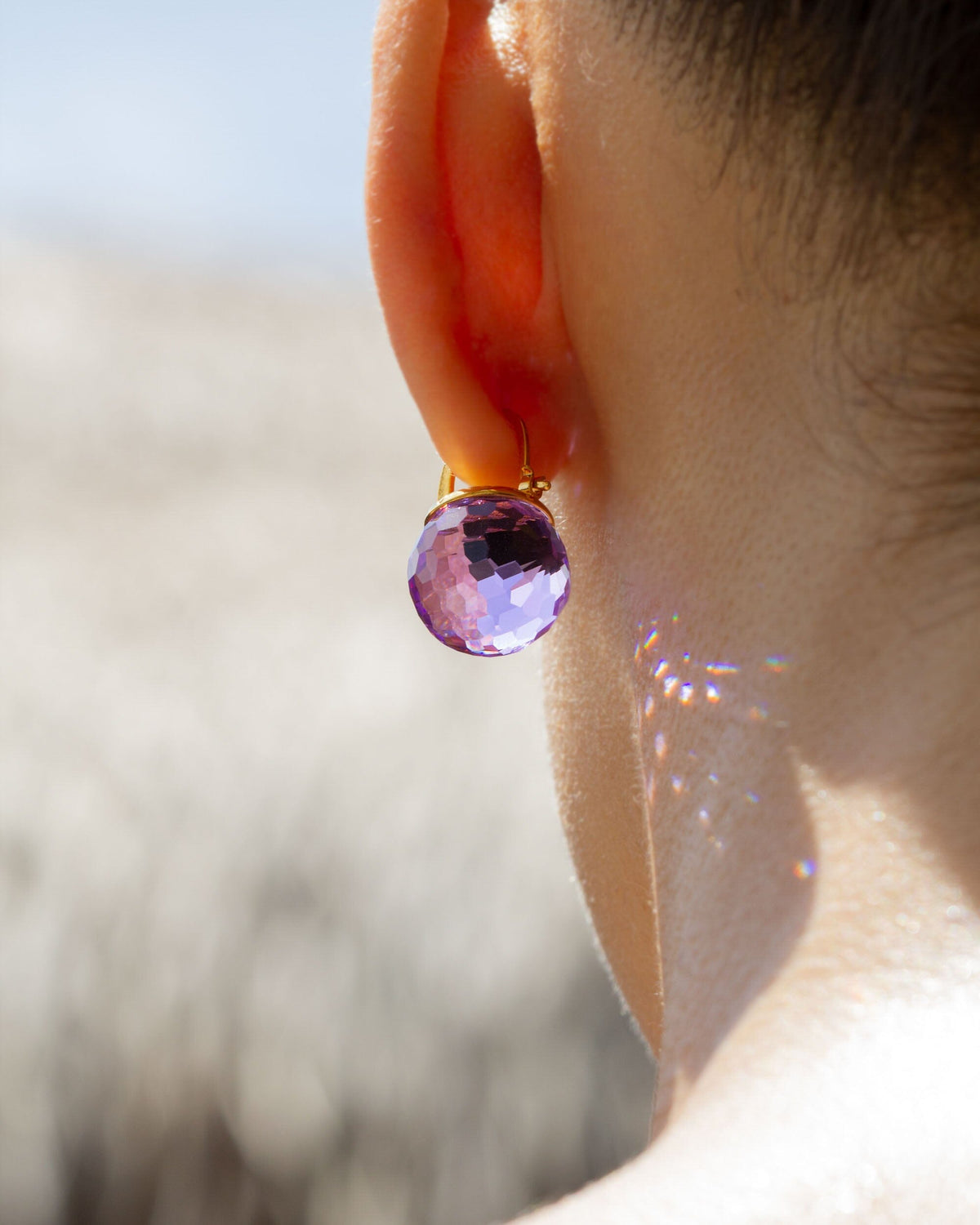 Elegant Austrian Crystal Earrings Earrings Vinty Jewelry 