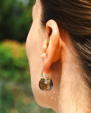 Elegant Austrian Crystal Earrings Earrings Vinty Jewelry 