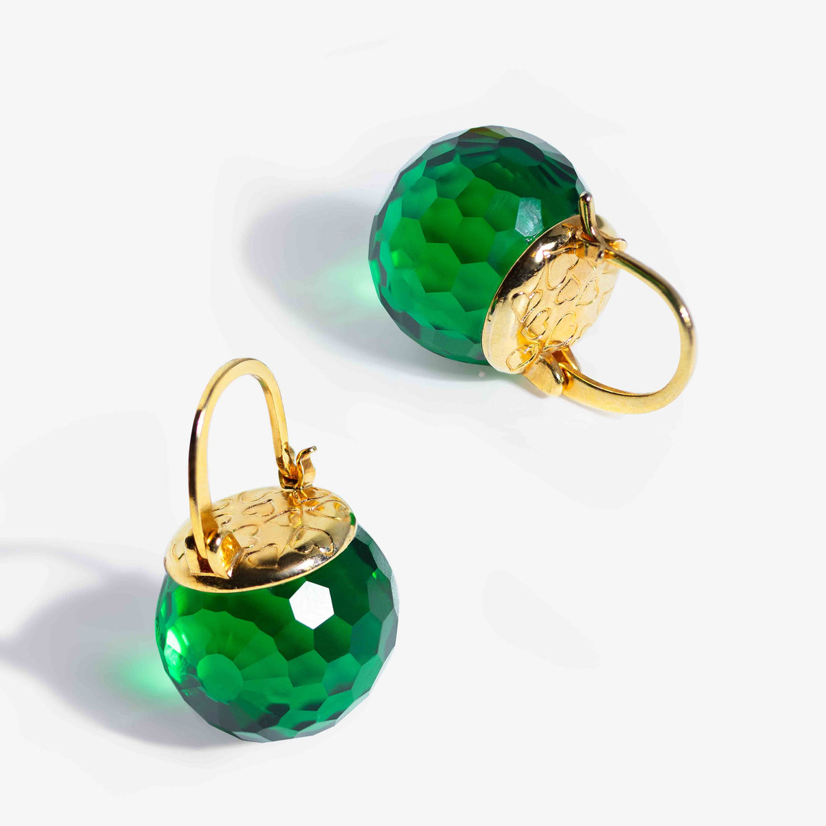 Elegant Austrian Crystal Earrings Earrings Vinty Jewelry 