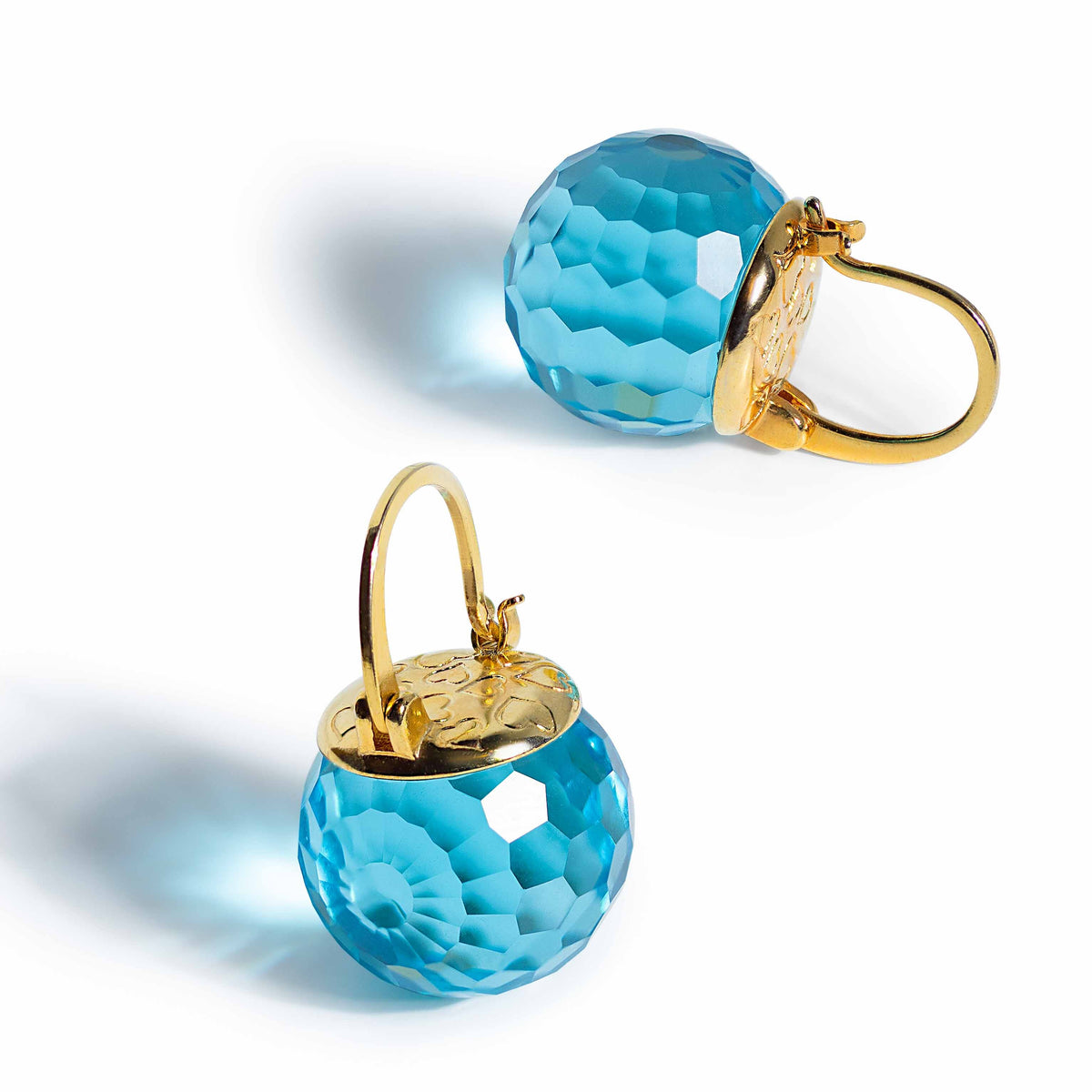 Elegant Austrian Crystal Earrings Earrings Vinty Jewelry 