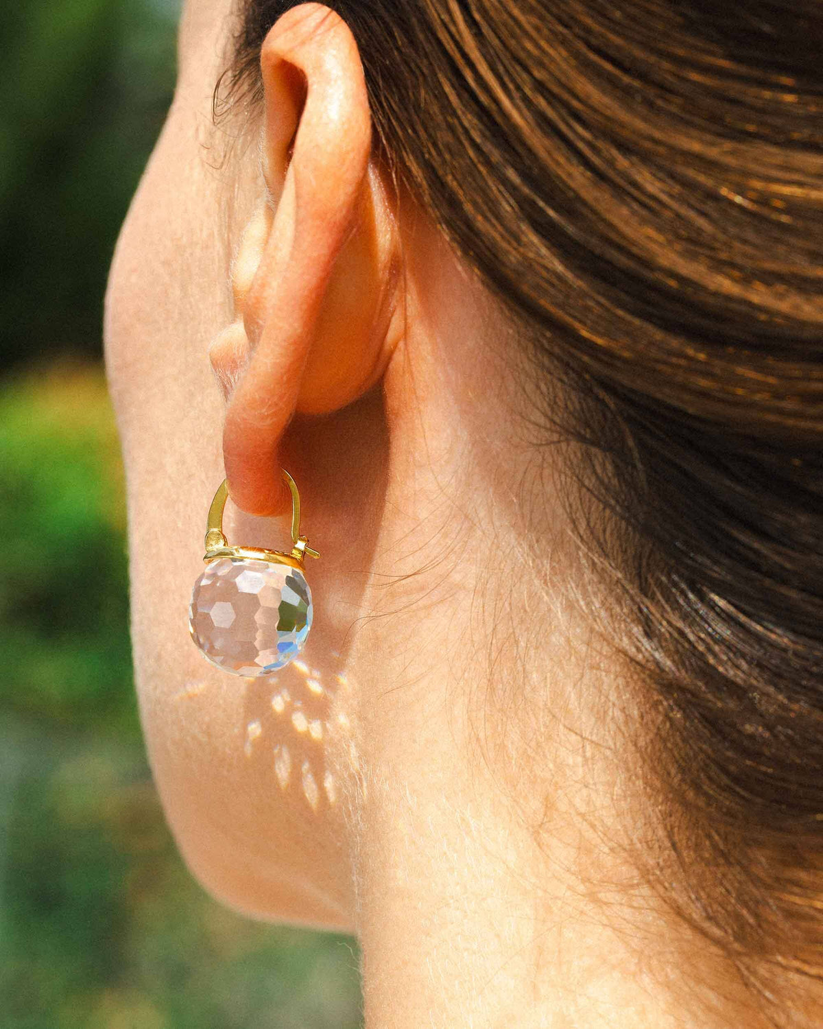 Elegant Austrian Crystal Earrings Earrings Vinty Jewelry 