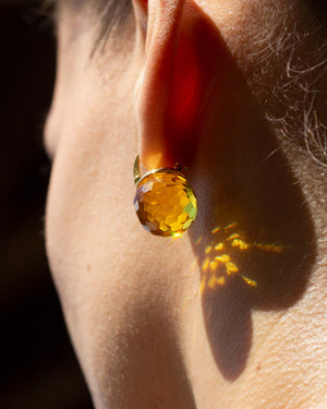 Elegant Austrian Crystal Earrings Earrings Vinty Jewelry 