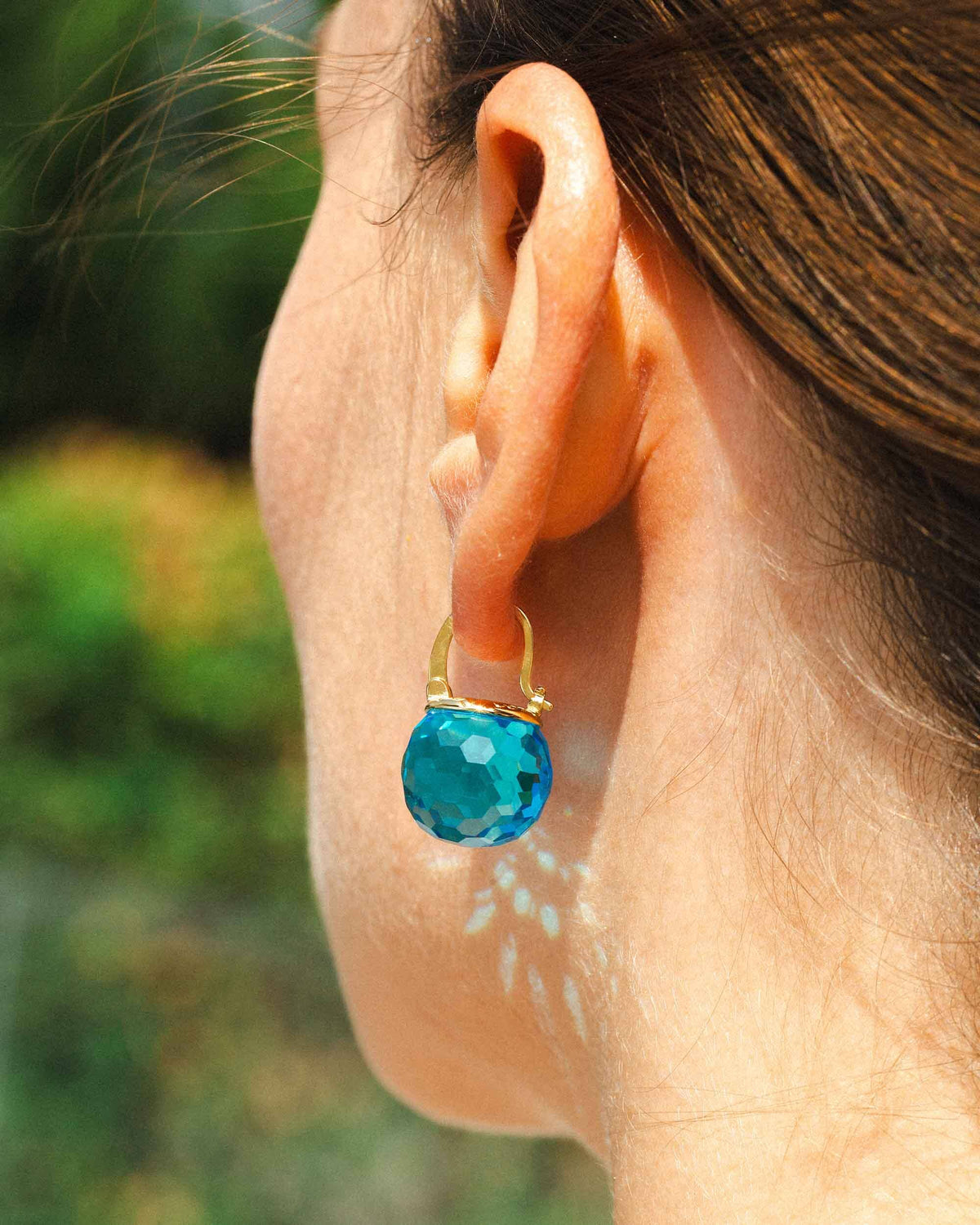 Elegant Austrian Crystal Earrings Earrings Vinty Jewelry 