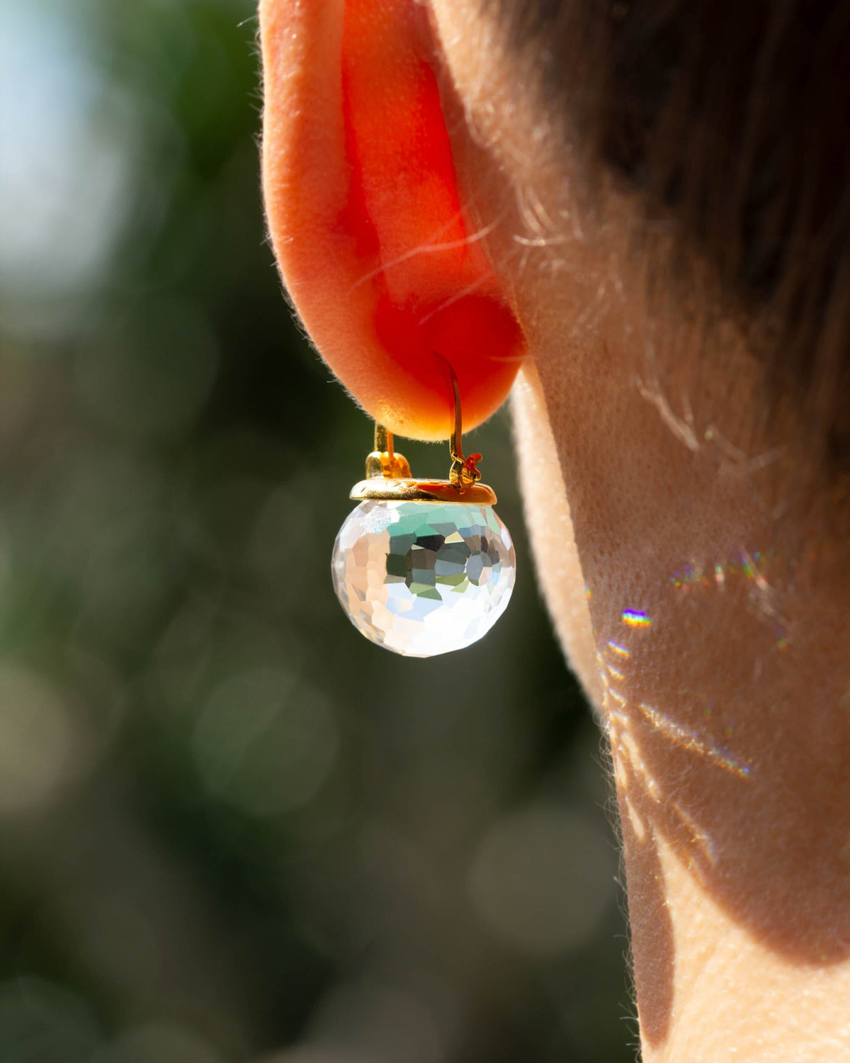 Elegant Austrian Crystal Earrings Earrings Vinty Jewelry 