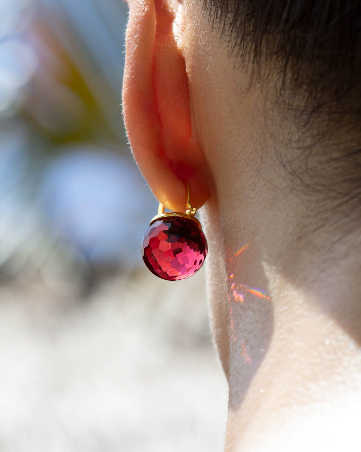 Elegant Austrian Crystal Earrings Earrings Vinty Jewelry 