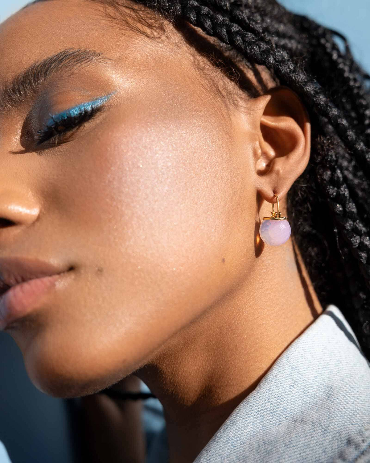 Elegant Austrian Crystal Earrings Earrings Vinty Jewelry 