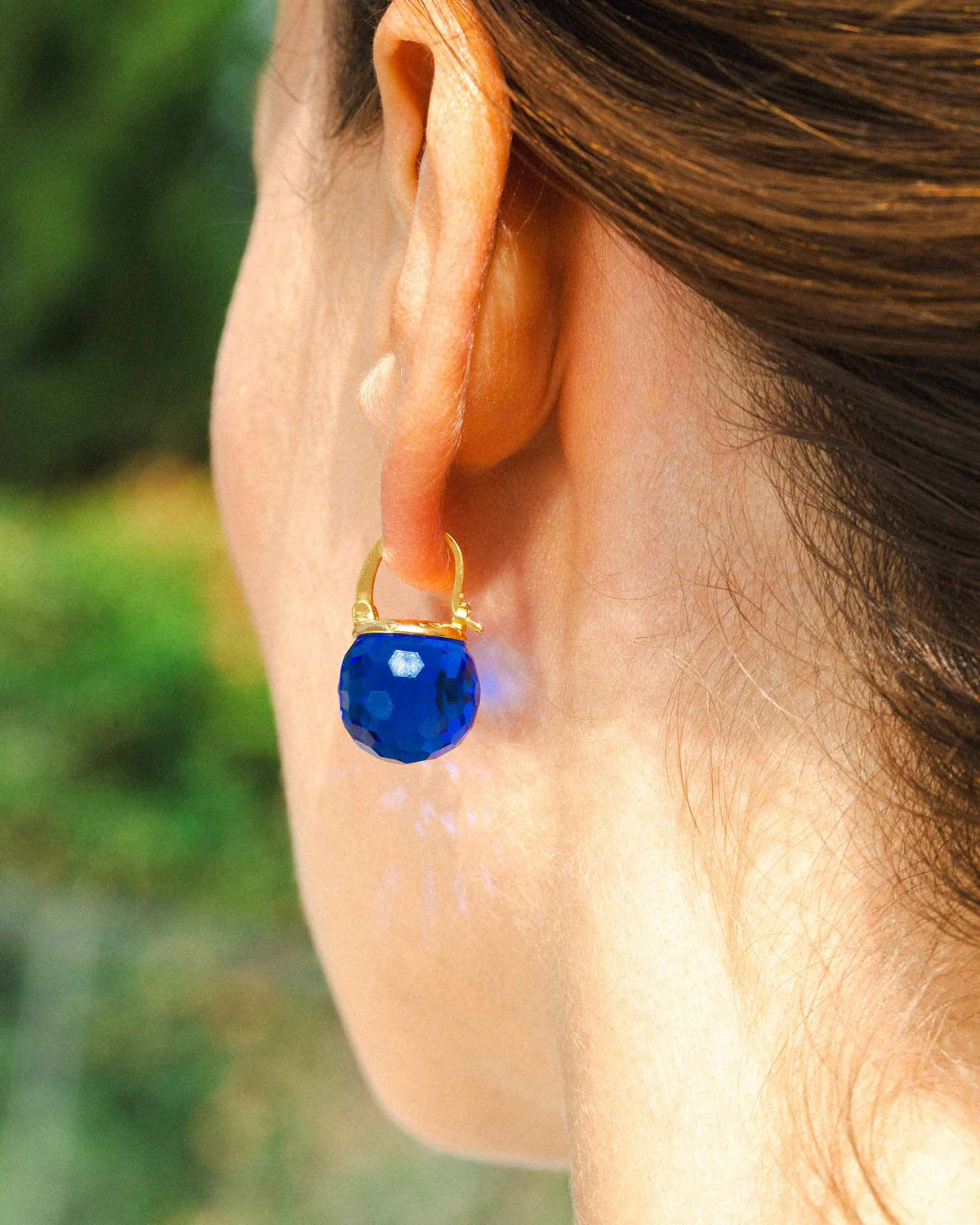 Elegant Austrian Crystal Earrings Earrings Vinty Jewelry 