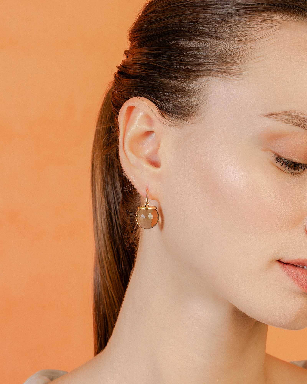 Elegant Austrian Crystal Earrings Earrings Vinty Jewelry 