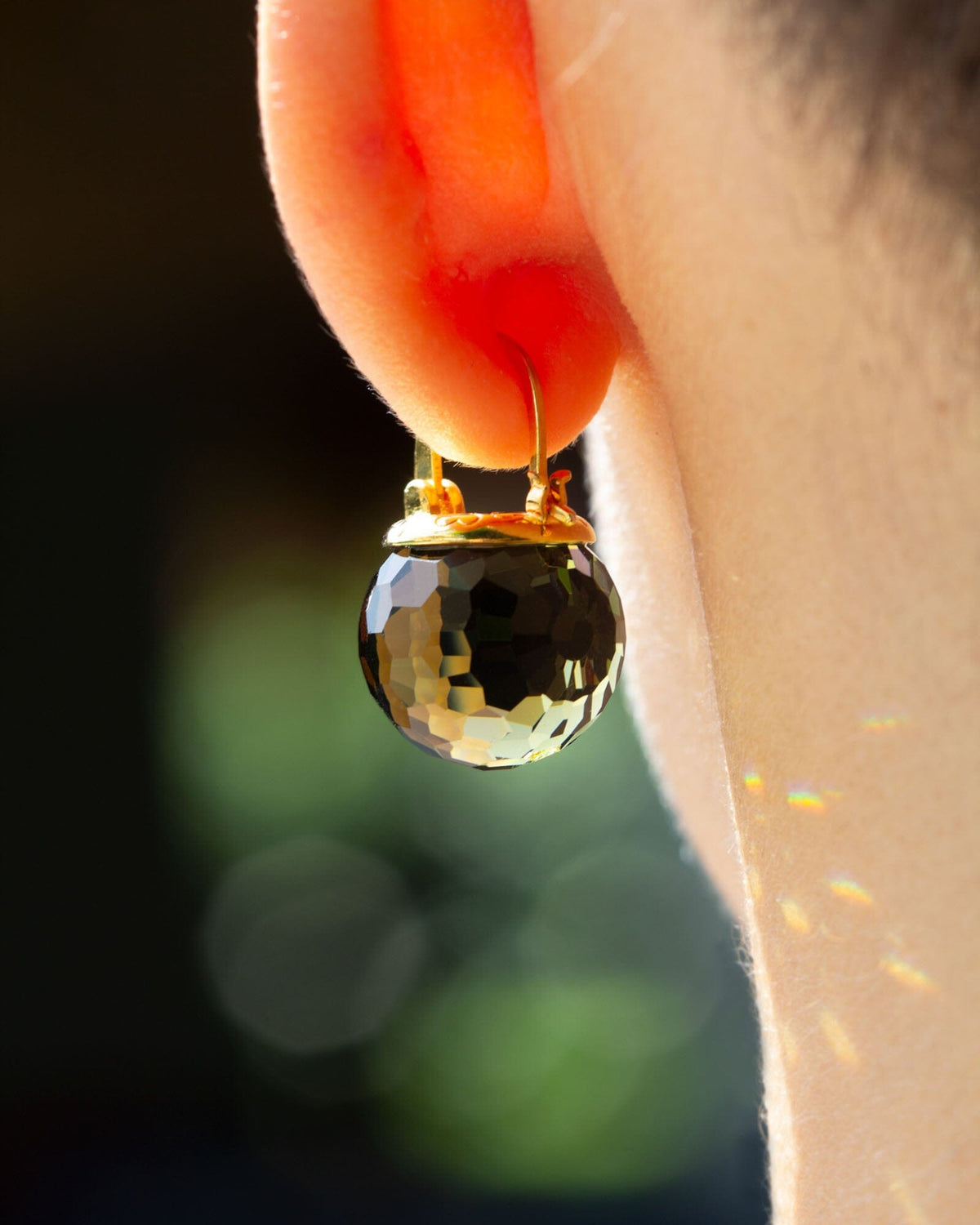 Elegant Austrian Crystal Earrings Earrings Vinty Jewelry 