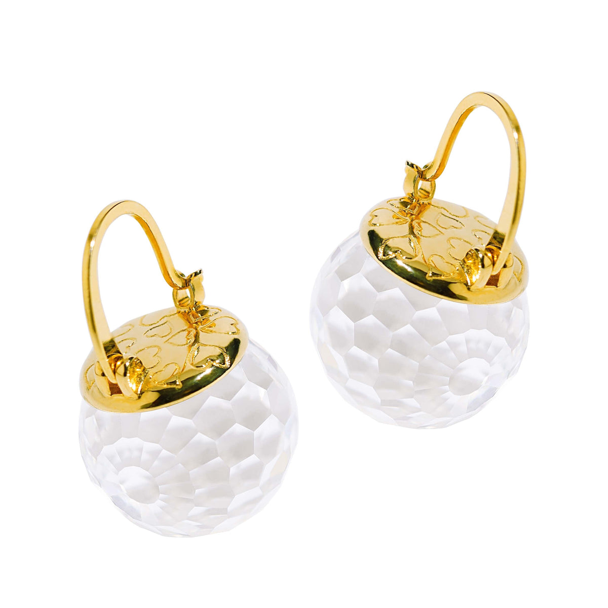 Elegant Austrian Crystal Earrings Earrings Vinty Jewelry Clear 