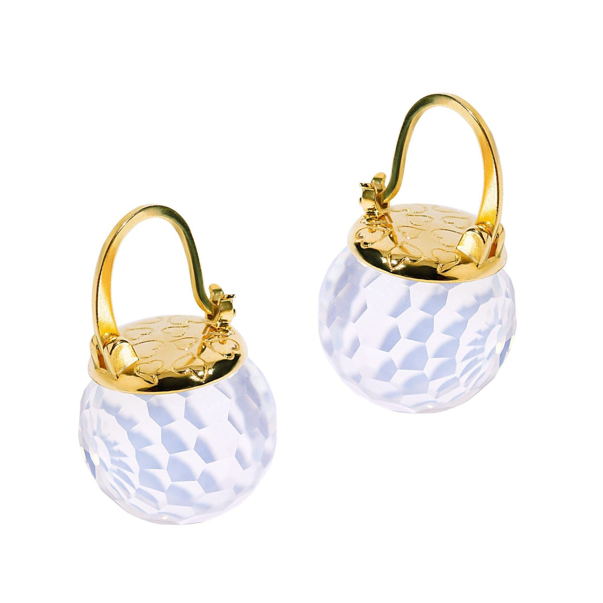 Elegant Austrian Crystal Earrings Earrings Vinty Jewelry Opal 