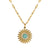 Sunflower Pendant Necklace necklace Vinty Jewelry 