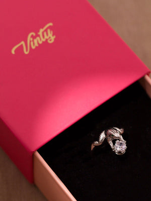 Charming Frog Ring Vinty Jewelry