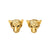 Cheetah Stud Earrings earrings Vinty Jewelry 