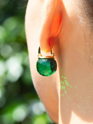Elegant Austrian Crystal Earrings earrings Vinty Jewelry 