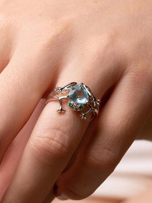 Diamond crystal ring,chain crystal ring , morganite ring,aquamarine ring,Ruby  ring,hematite ring,apatite ring