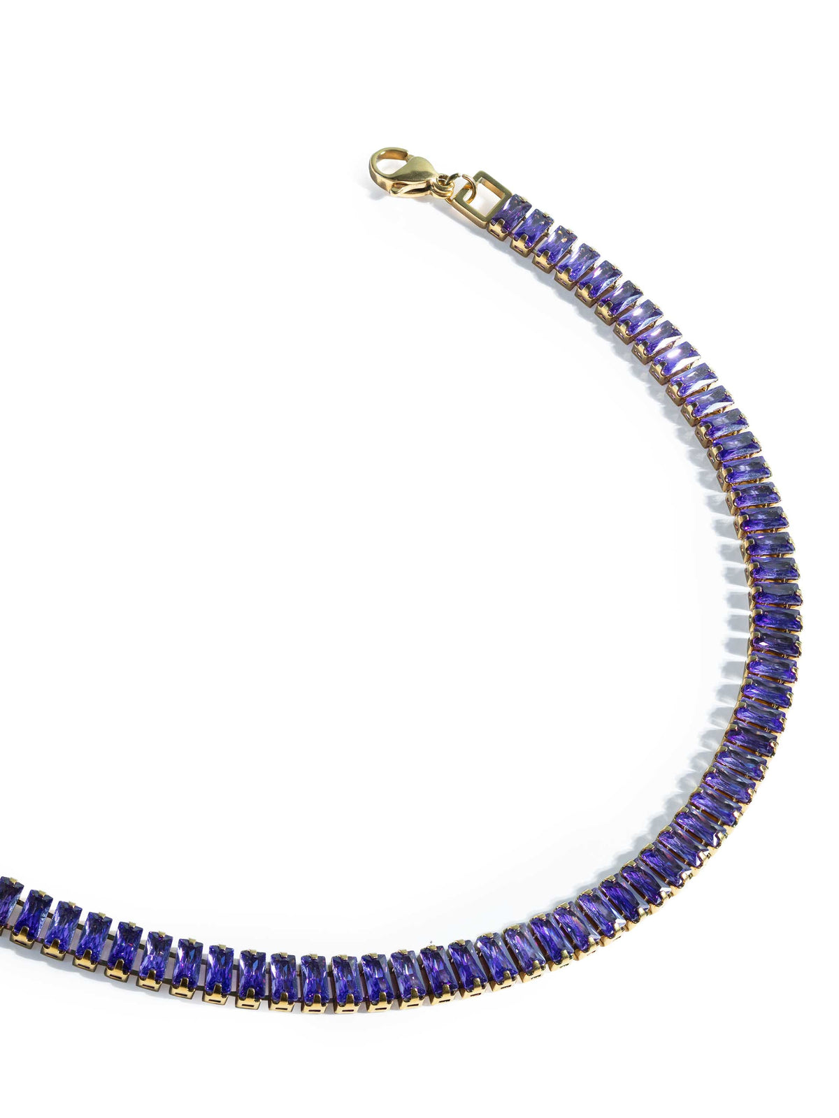 Sparkly Tennis Necklace necklace Vinty Jewelry 